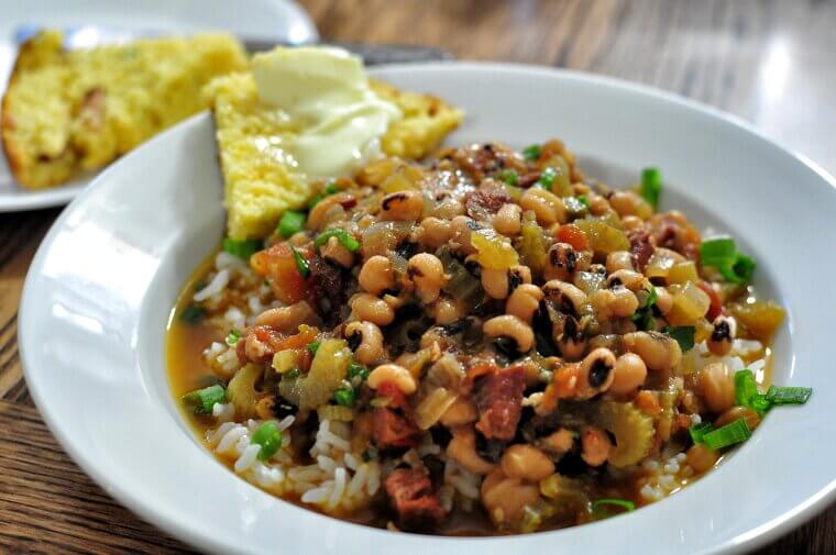 Black-Eyed Peas (or Hoppin' John)