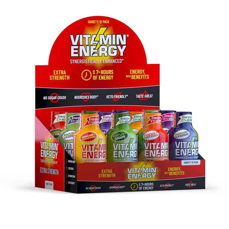 Vitamin Energy Shots - Boost Your Day with Wellness & Focus - Now 33% Off!
