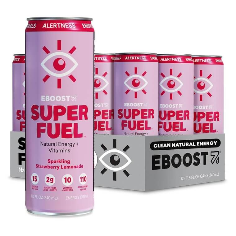 EBOOST Super Fuel - Clean Energy Drink for Focus & Productivity 