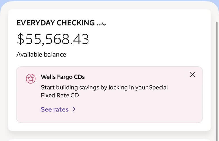 Keeping Too Much Money in Low-Interest Accounts