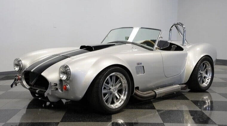 1965 SHELBY COBRA REPLICA 5.0L SUPERCHARGED V8 CLASSIC VINTAGE MUSCLE CAR - $61,995.00