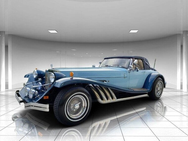 1978 Clenet Convertible Ford Edelbrock V8 - $39,900.00