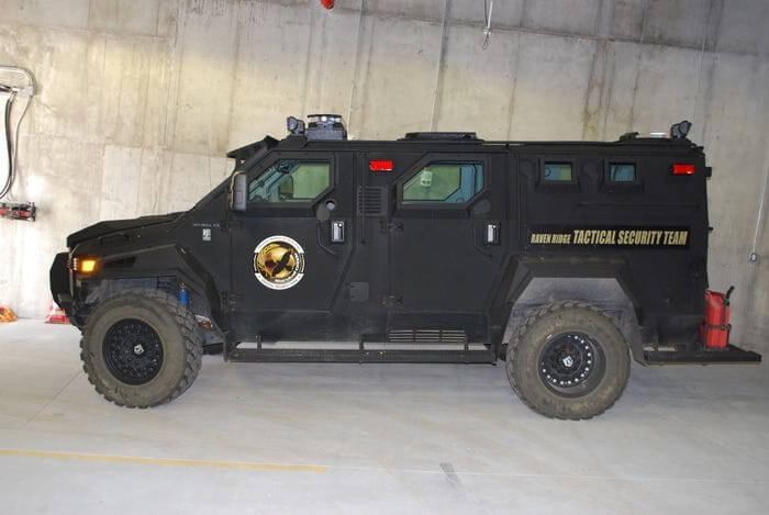 SWAT Team-Style Pick-Up Service