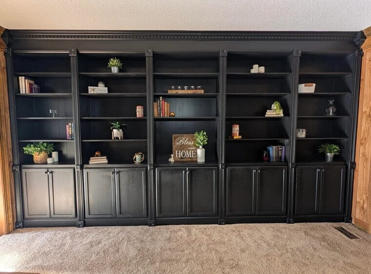 Built-In Shelving