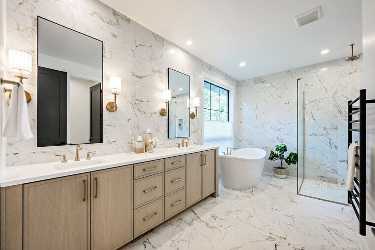 Heated Bathroom Floors