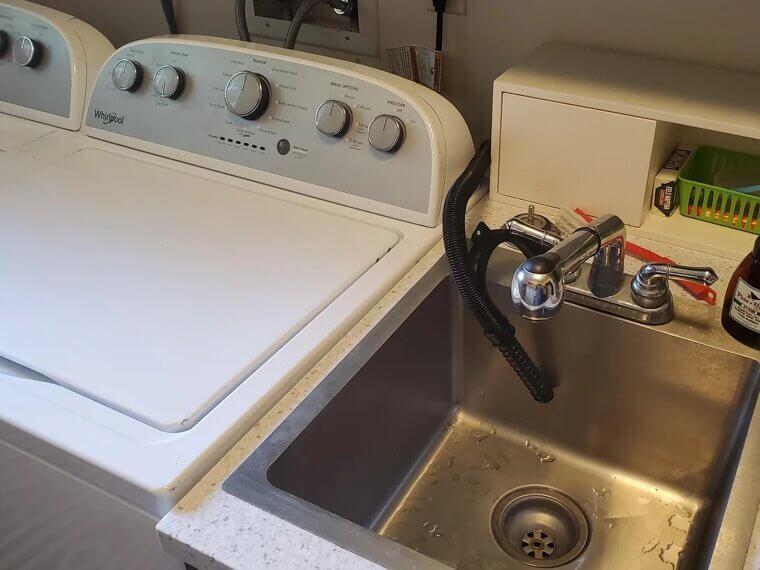 A Laundry Room Sink