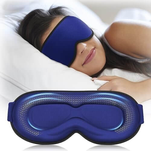 Premium Weighted Eye Mask that Blocks Light for Perfect Sleep. Now 29% Off!