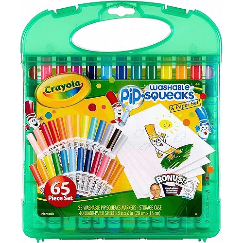 Vibrant Washable Marker Mega Set that Unleashes Endless Creativity. 