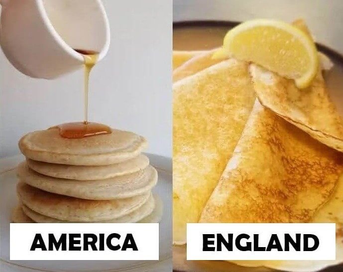 British Pancakes Changed When They Reached America