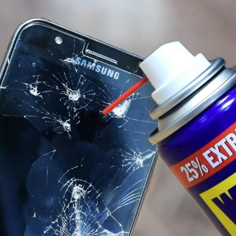Fix Cracked Phone Screens With It