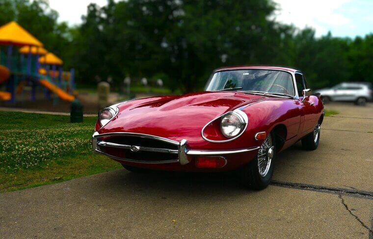 1970 Jaguar E-Type FHC - $69,500