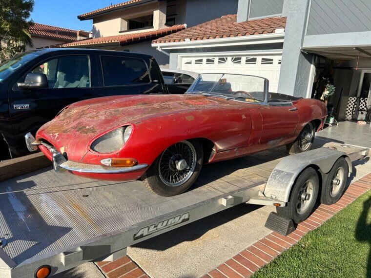1964 Jaguar E-Type - $49,500