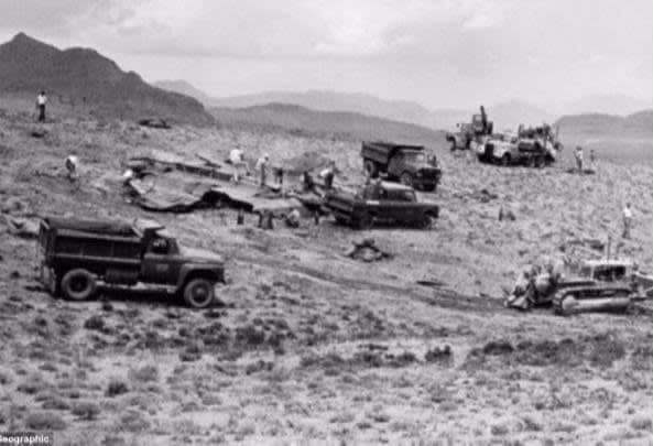 Possible UFO Crash Site