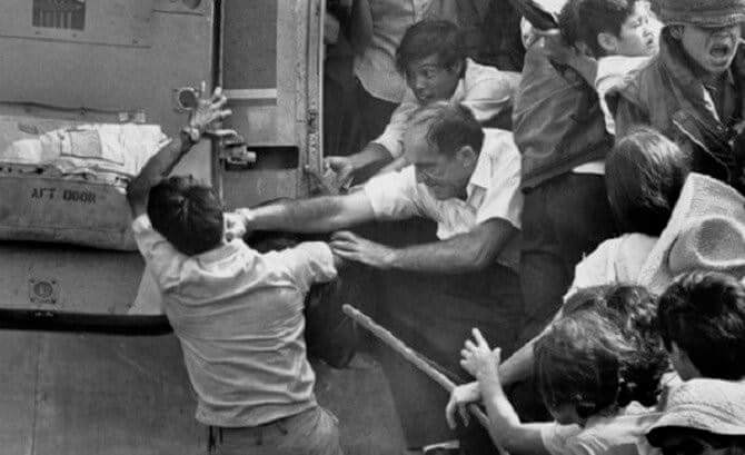 People Escaping Saigon