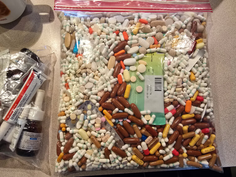 Flushing Medications or Trashing Them