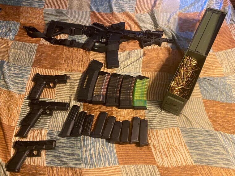 Tossing Fireworks or Ammo