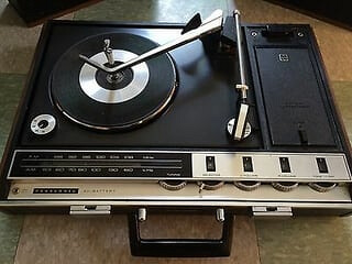 The Record Player and Vinyl Collection