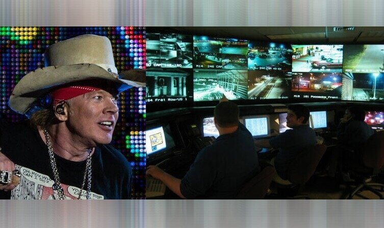 Axl Rose and His Secret Panic Room