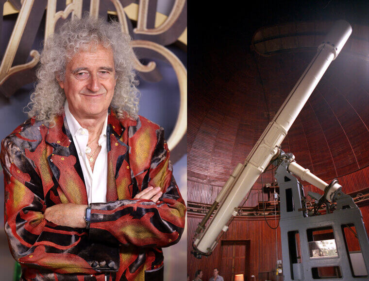Brian May and His Private Observatory