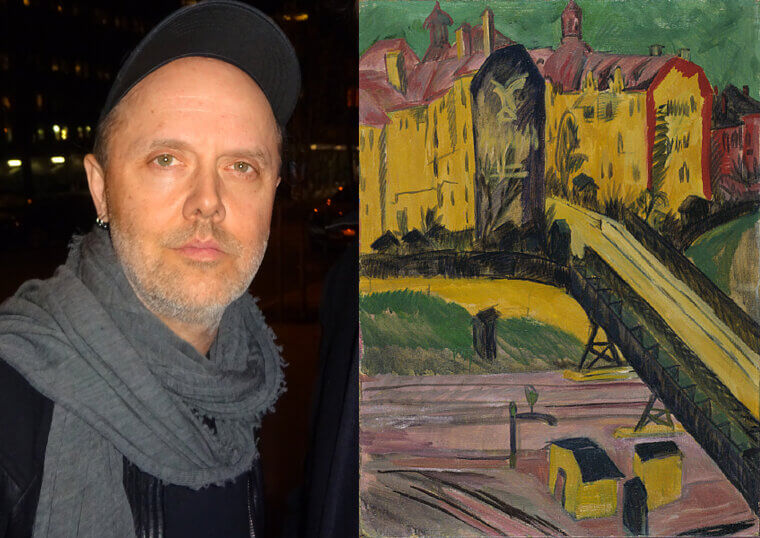 Lars Ulrich and His Custom Contemporary Art Gallery