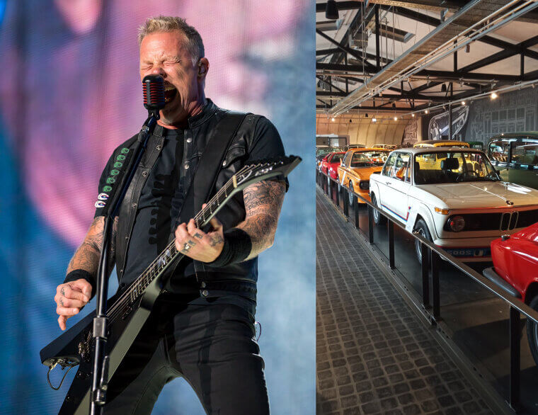 James Hetfield and His Climate Controlled Classic Car Garage