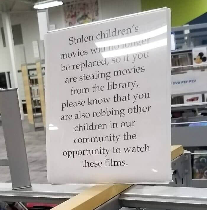 Even Libraries Which Rent Books And Movies For Free Aren't Safe