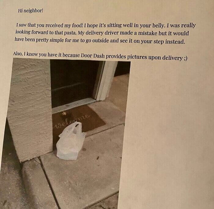 The Food Delivery Service Picture Upon Delivery Is A Game Changer