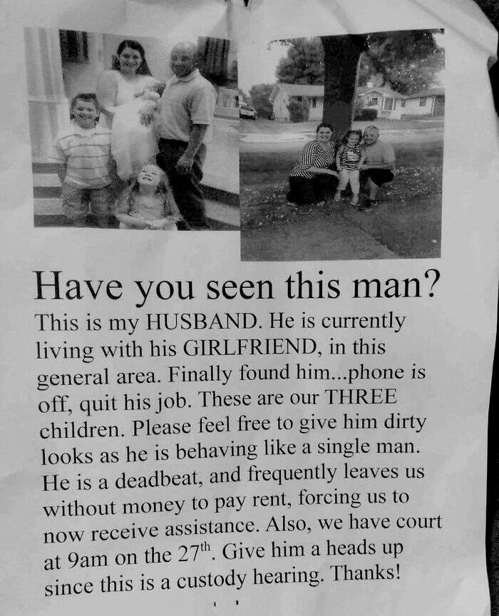 Deadbeat Dads Get The Recognition They Deserve As Well