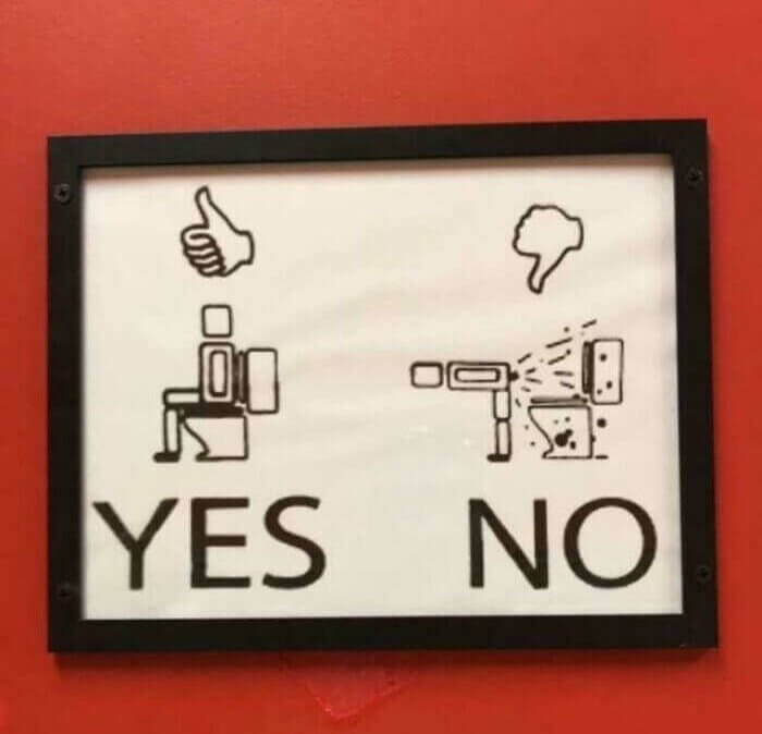 Sometimes People Need To Be Shown How To Use A Toilet