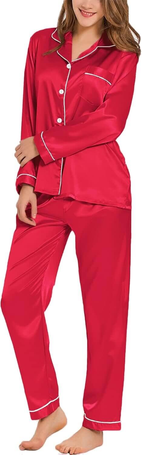 Silk Satin Pajamas - Luxurious Comfort for Every Night 