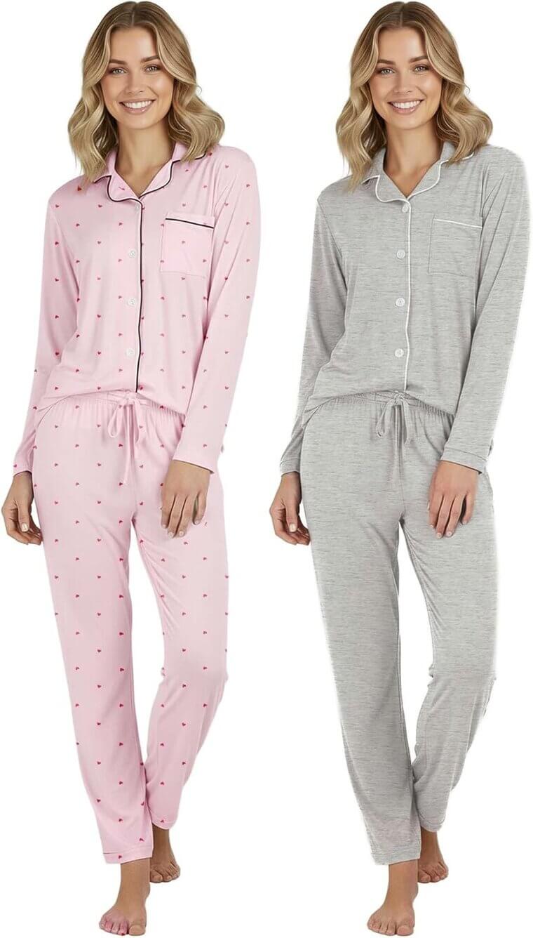 Women's Pajama Set - Soft, Breathable, and Comfy Sleepwear 