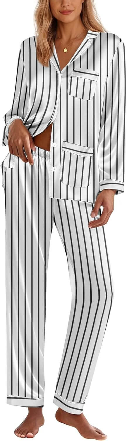 Ekouaer Satin Pajamas - Chic Comfort for Every Occasion - Now 31% Off!