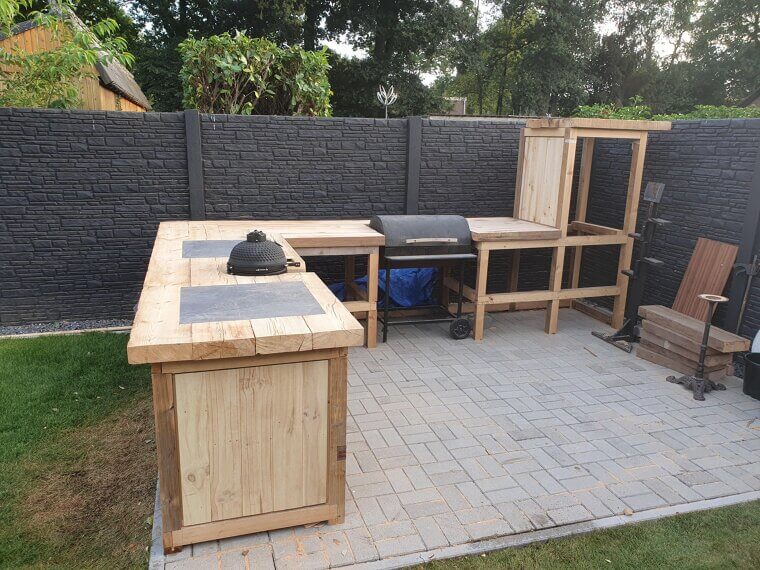 Outdoor Kitchen Setup