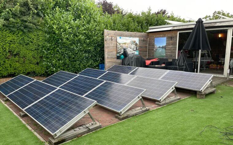 Backyard Solar Panels