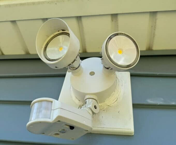 Security Lights Surprise Fines