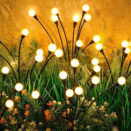 Charming Solar Firefly Lights that Create Whimsical Garden Beauty. Now 21% Off!