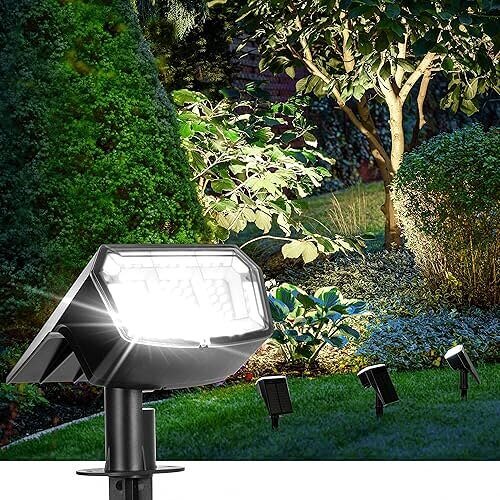 Powerful LED Solar Spotlights that Illuminate Key Features Beautifully. Now 23% Off!