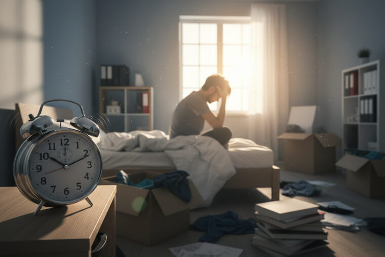 How Morning Cortisol Spikes Make Organization Feel Impossible