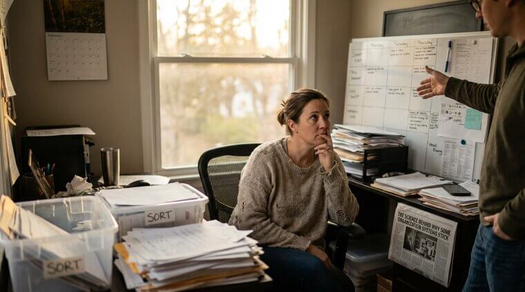 The Temperature Range That Makes Organization Feel Effortless