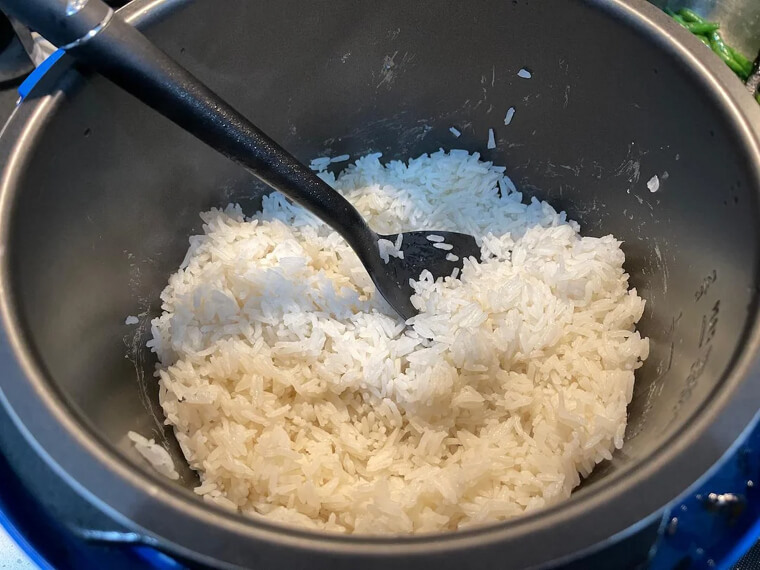 White Rice for a Simple, Mild Side