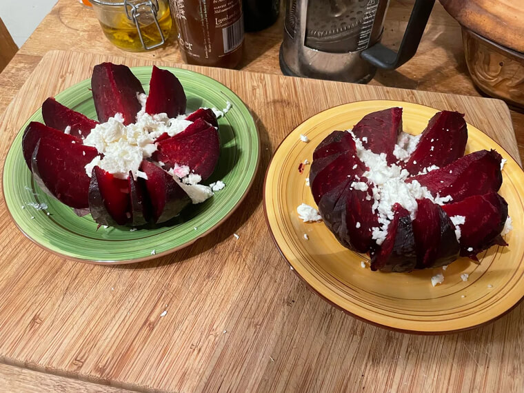 Roasted Beets to Help Break Down Food