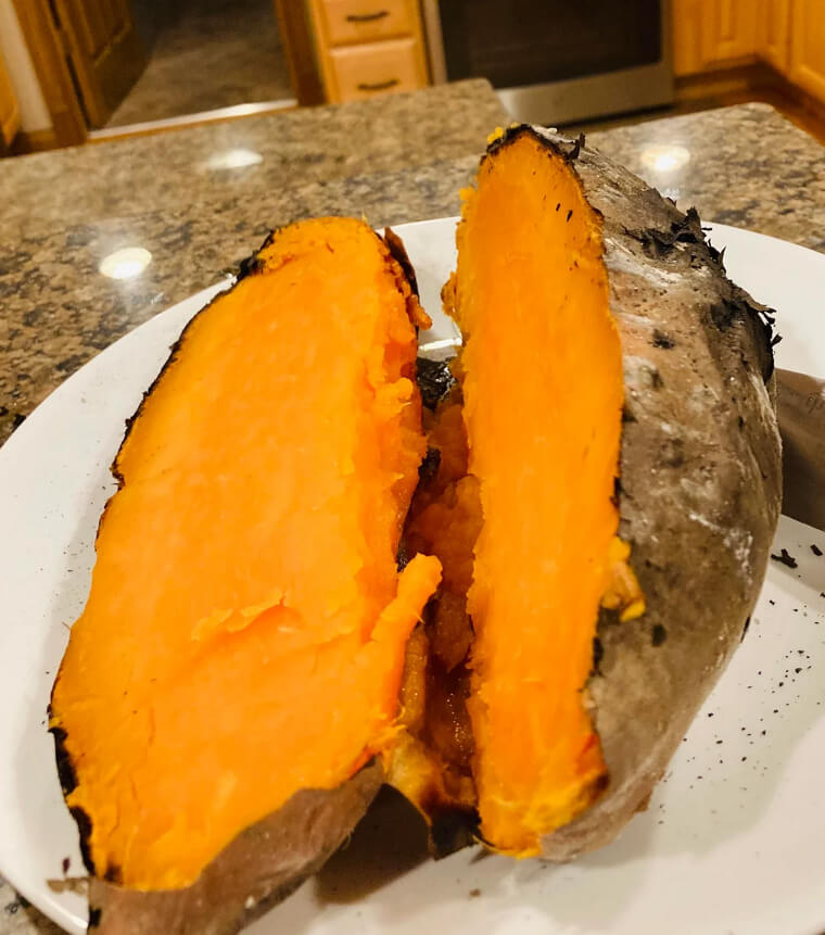 Baked Sweet Potatoes for Comforting Fuel