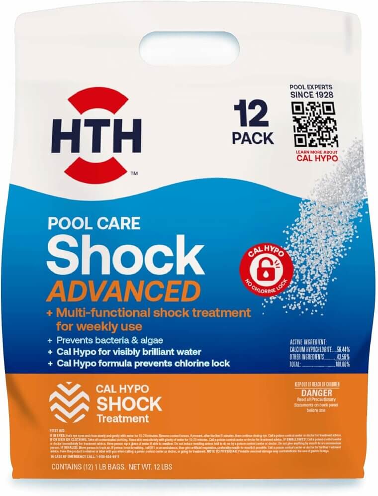 Ensure a Clean Pool With The Advanced 4-In-1 Shock Treatment