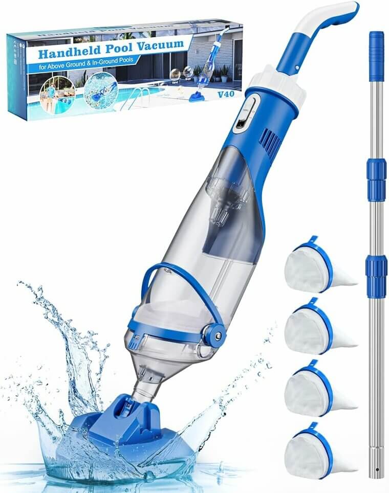 Effortless Cleaning with Cordless Pool Vacuum -