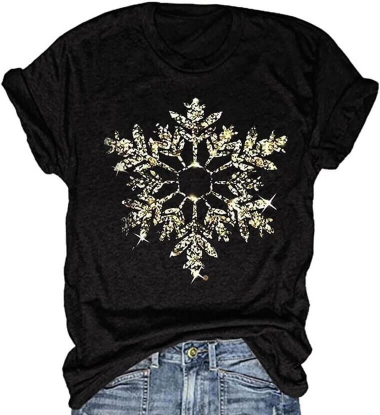 Winter Xmas Tee - Fun Snowman Graphic for Festive Gatherings 