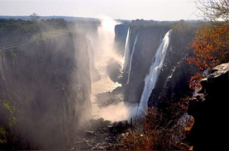 Don't Fall to Your Death at Victoria Falls