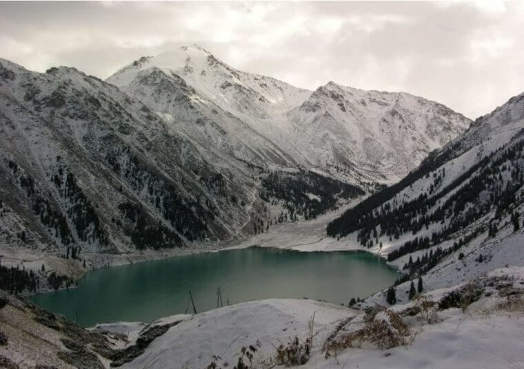 The Lake That Was Formed by an Exploded Bomb