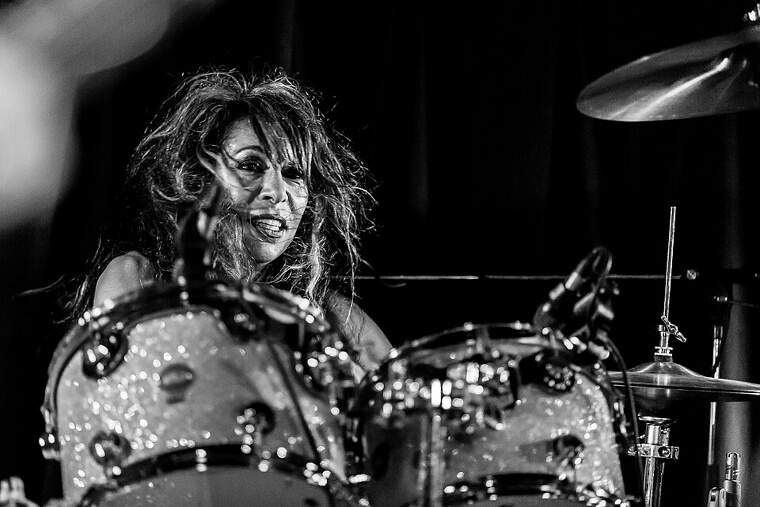Roxy Petrucci (Vixen) - Driving Hard Rock Percussion and Metal Band Leadership