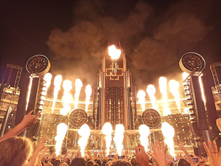 Rammstein's Mind-Blowing Pyrotechnic Spectacle