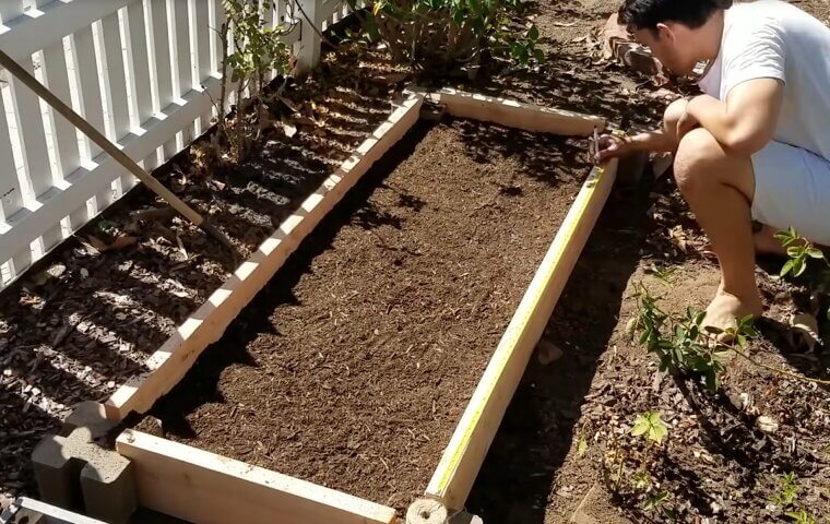 Build a Raised Bed From Scrap Wood